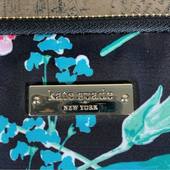 kate spade tropical bird print laptop sleeve case - Picture 8 of 9